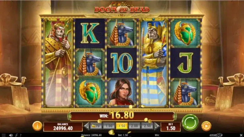 Cat Wilde and the Doom of Dead slot screenshot 2