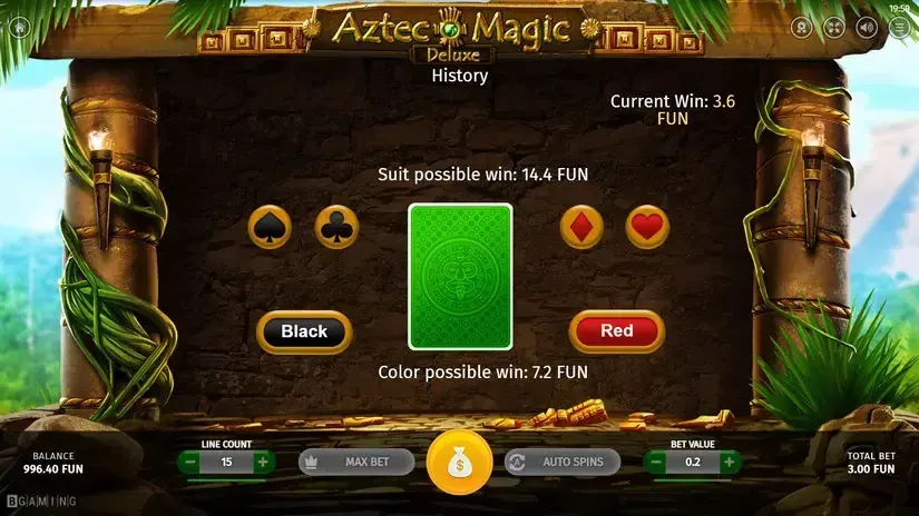Aztec Magic Deluxe slot screenshot 3