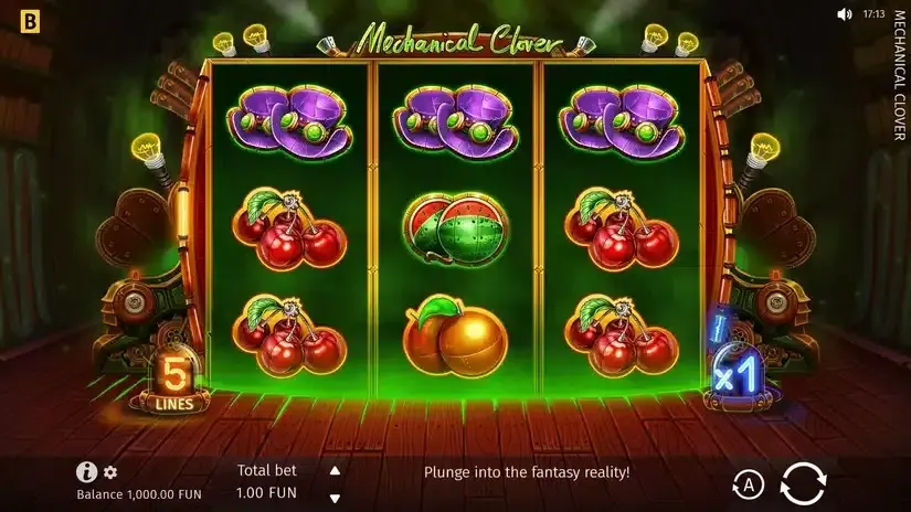 Mechanical Clover slot screenshot 
