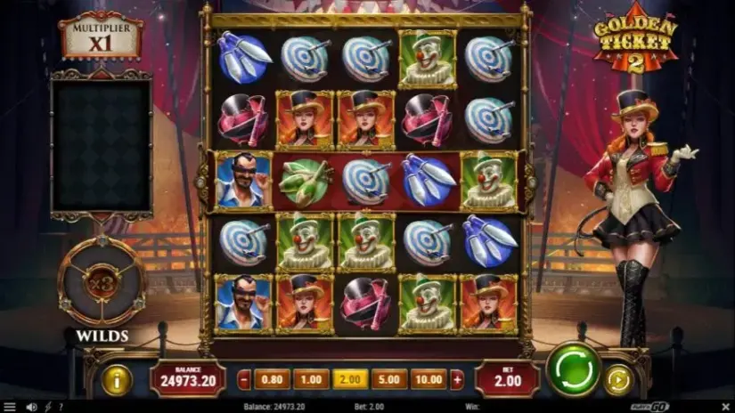Golden Ticket 2 slot screenshot 
