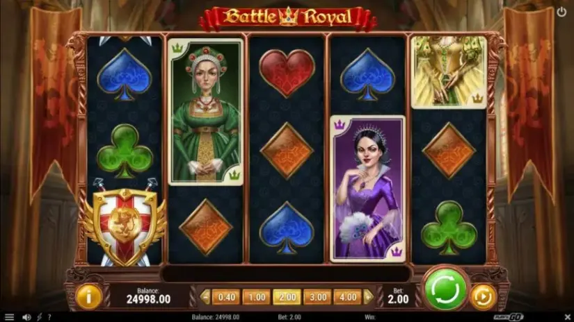 Battle Royal slot screenshot 