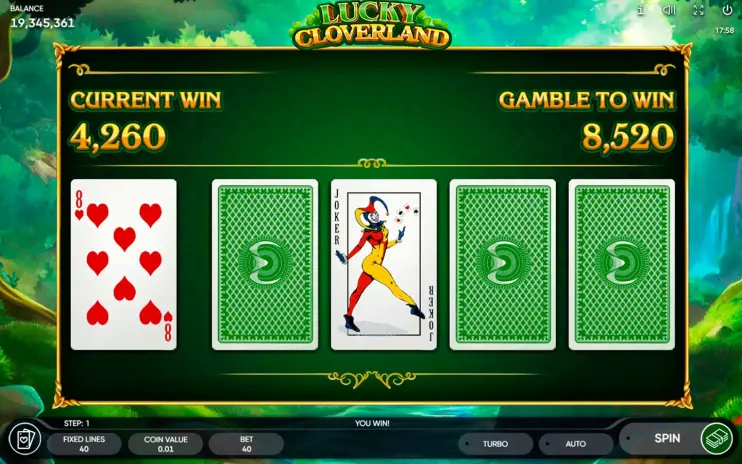 Lucky Cloverland slot screenshot 10