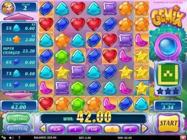 Gemix slot screenshot 4