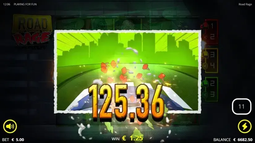 Road Rage slot screenshot 7