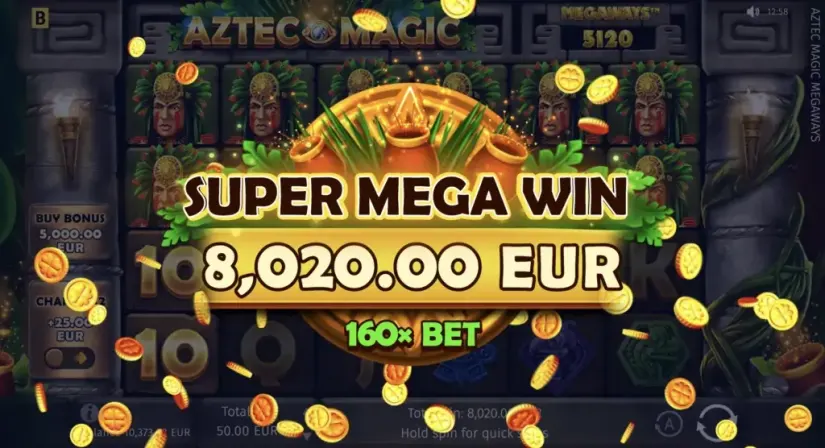 Aztec Magic Megaways slot screenshot 7