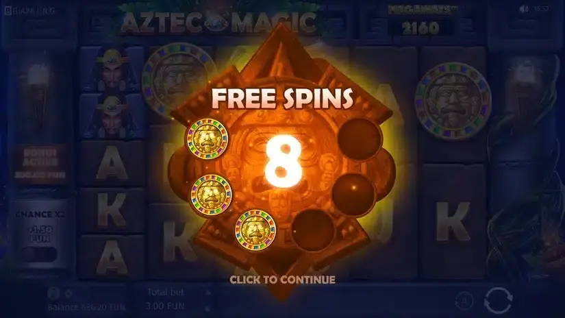 Aztec Magic Megaways slot screenshot 4