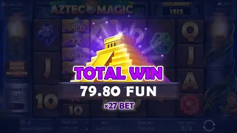 Aztec Magic Megaways slot screenshot 6