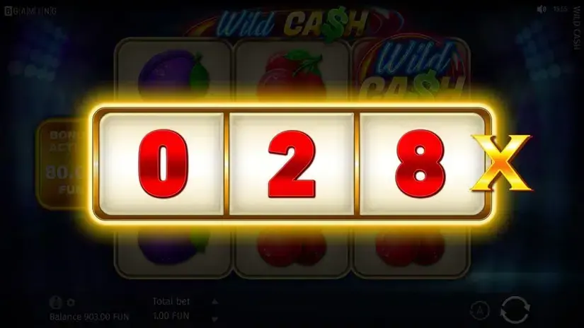 Wild Cash slot screenshot 4