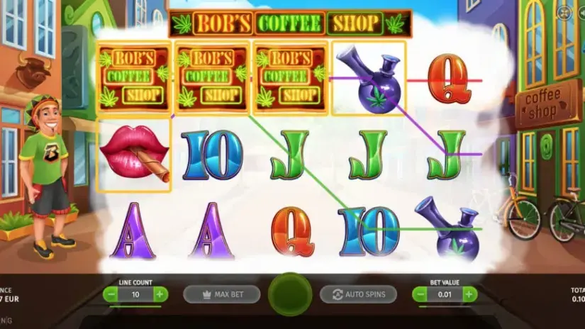 Bob’s Coffee Shop slot screenshot 1