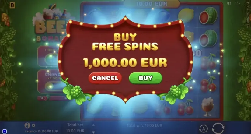 Beer Bonanza slot screenshot 8