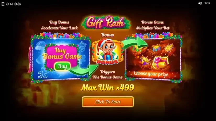 Gift Rush slot screenshot 4