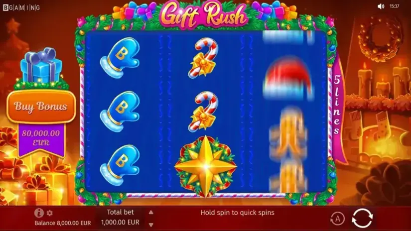 Gift Rush slot screenshot 8