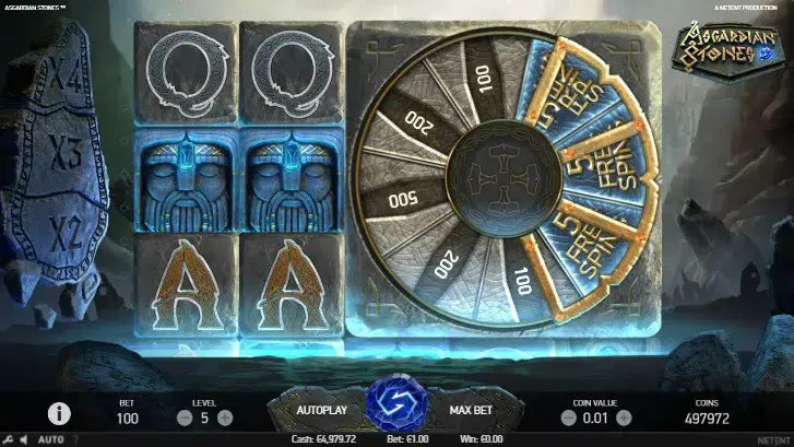 Asgardian Stones slot screenshot 