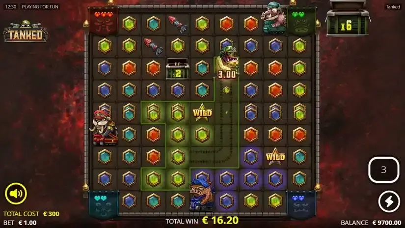 Tanked slot screenshot 6