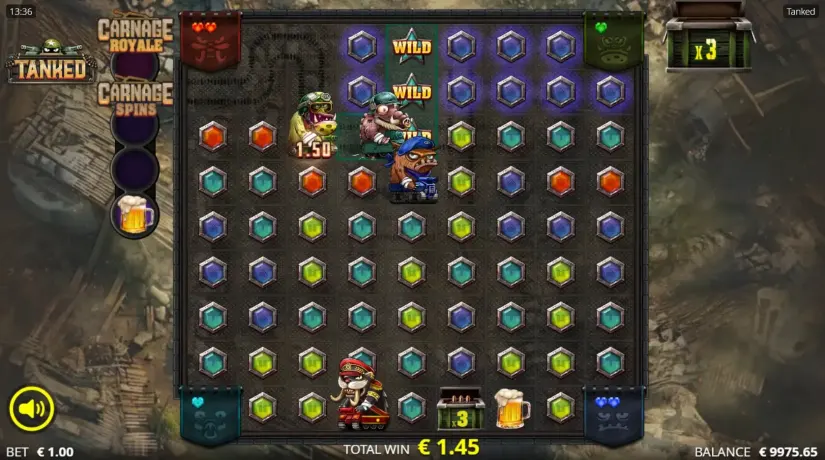 Tanked slot screenshot 9