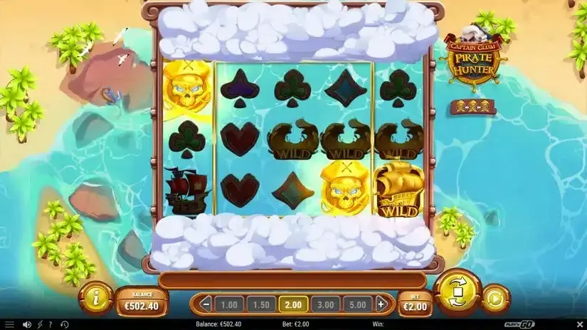 Captain Glum: Pirate Hunter slot screenshot 3