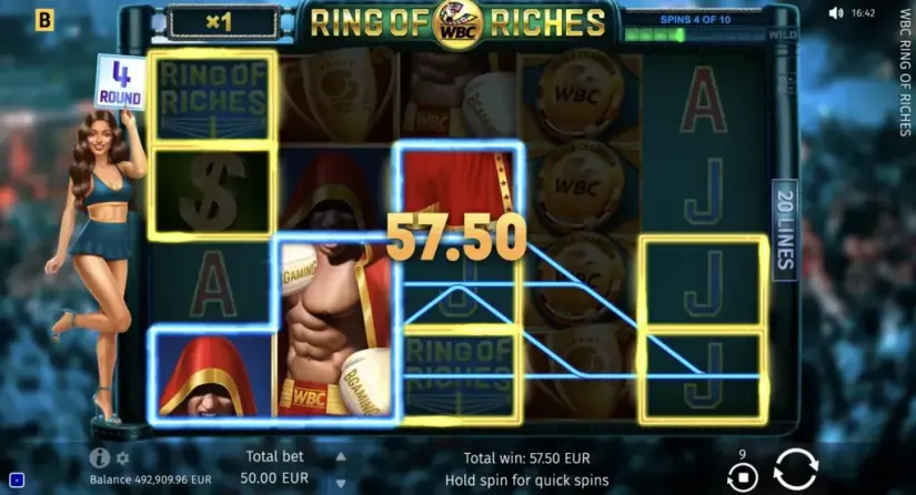 WBC Ring Of Riches slot screenshot 9