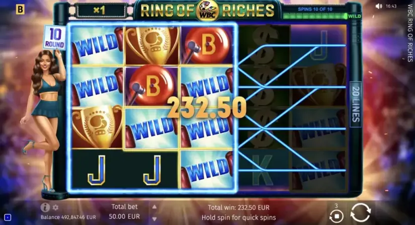 WBC Ring Of Riches slot screenshot 7