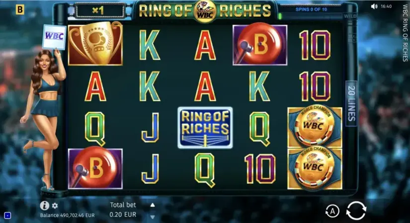 WBC Ring Of Riches slot screenshot 5