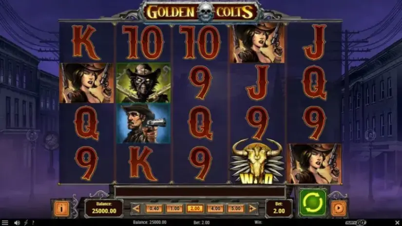 Golden Colts slot screenshot 