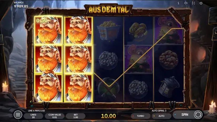 Aus Dem Tal slot screenshot 3