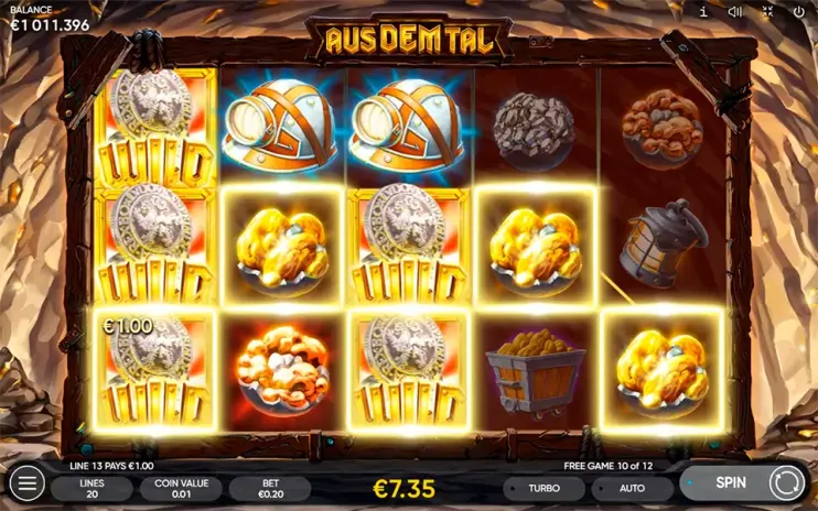 Aus Dem Tal slot screenshot 10