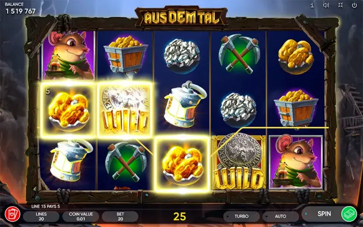 Aus Dem Tal slot screenshot 8