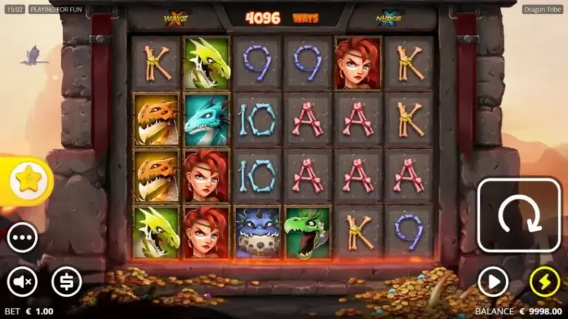 Dragon Tribe slot screenshot 