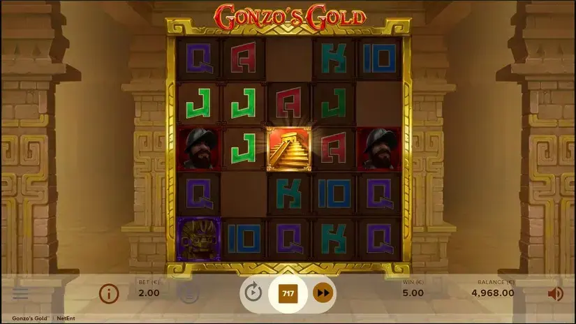 Gonzo’s Gold slot screenshot 3