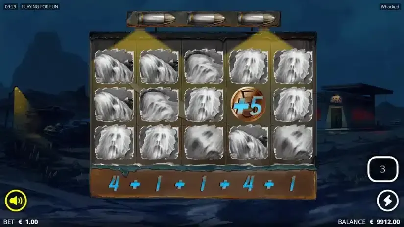 Whacked! slot screenshot 4