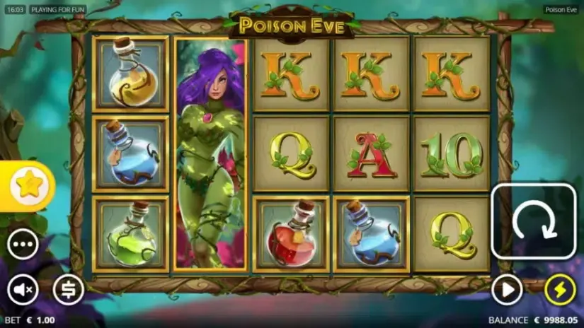 Poison Eve slot screenshot 