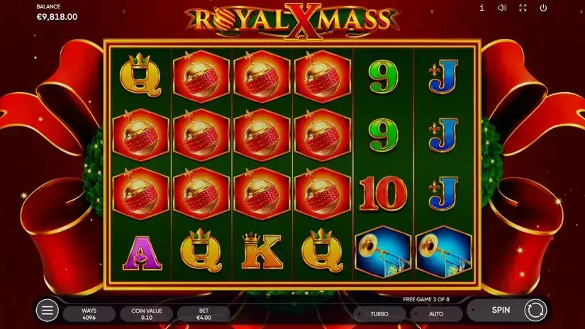 Royal Xmass slot screenshot 7