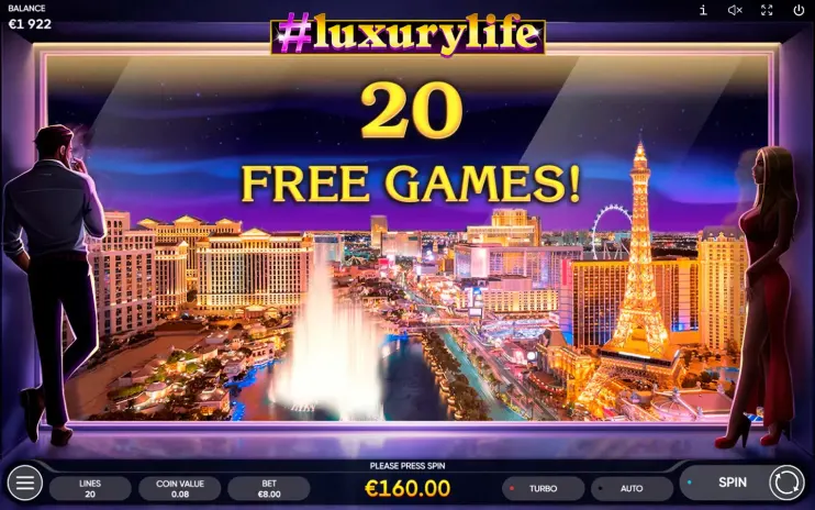 #Luxurylife slot screenshot 8