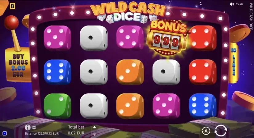 Wild Cash Dice slot screenshot 7
