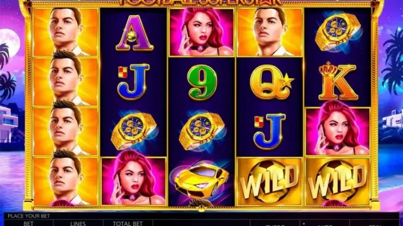Football Superstar slot screenshot 4