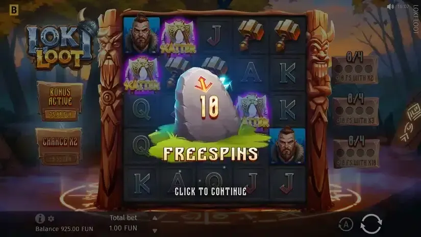 Loki Loot slot screenshot 2