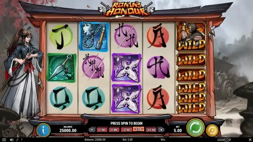 Ronin’s Honour slot screenshot 