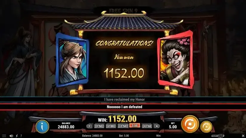 Ronin’s Honour slot screenshot 9