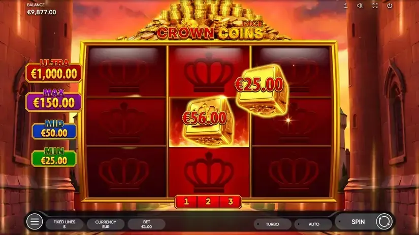 Crown Coins Dice slot screenshot 6