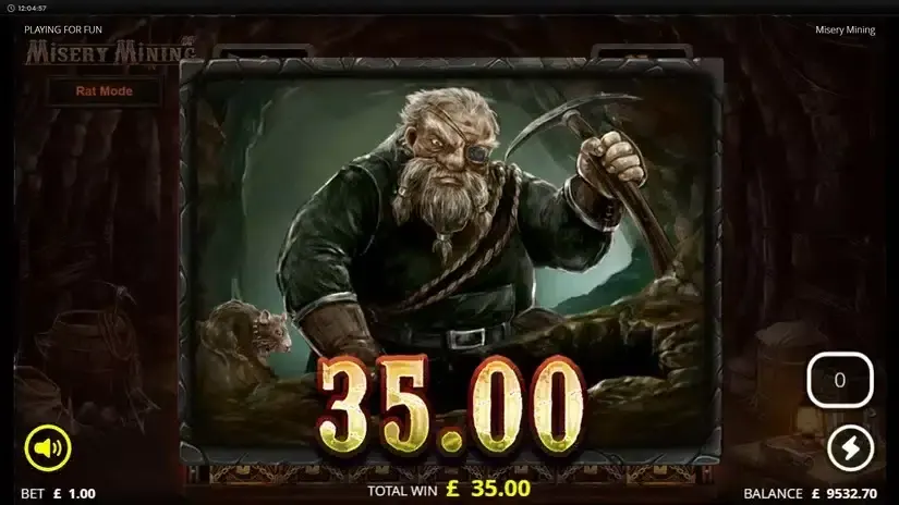 Misery Mining slot screenshot 7