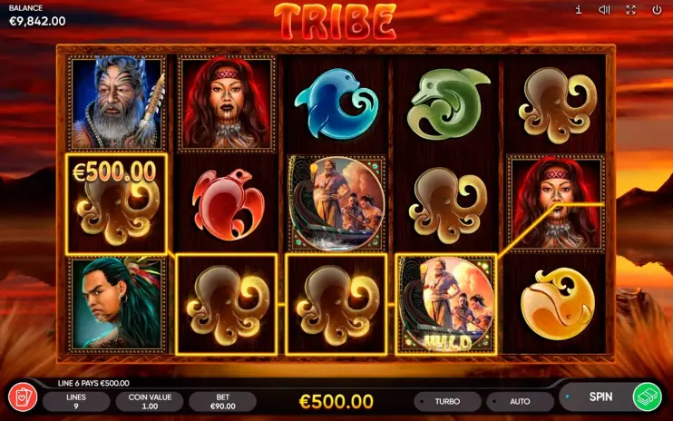 Tribe slot screenshot 5