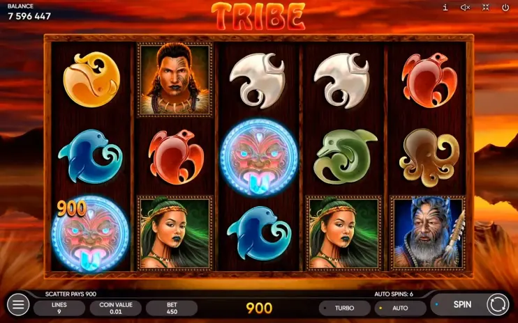 Tribe slot screenshot 6