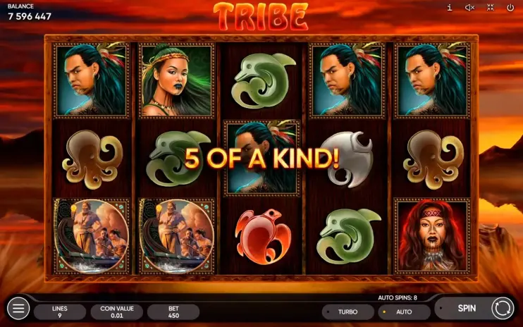 Tribe slot screenshot 4