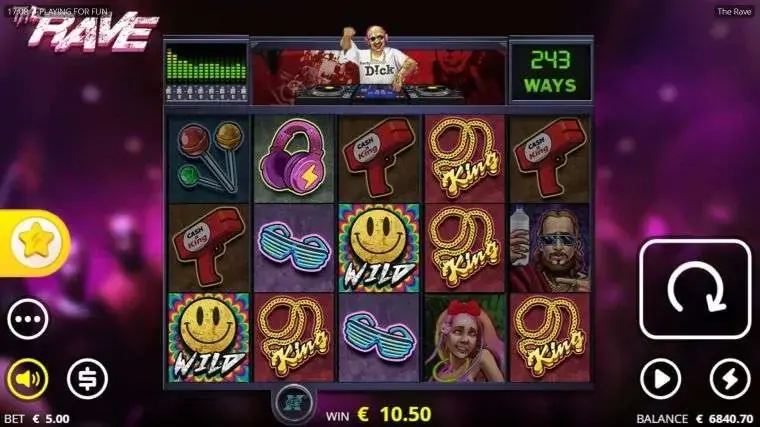 The Rave slot screenshot 8