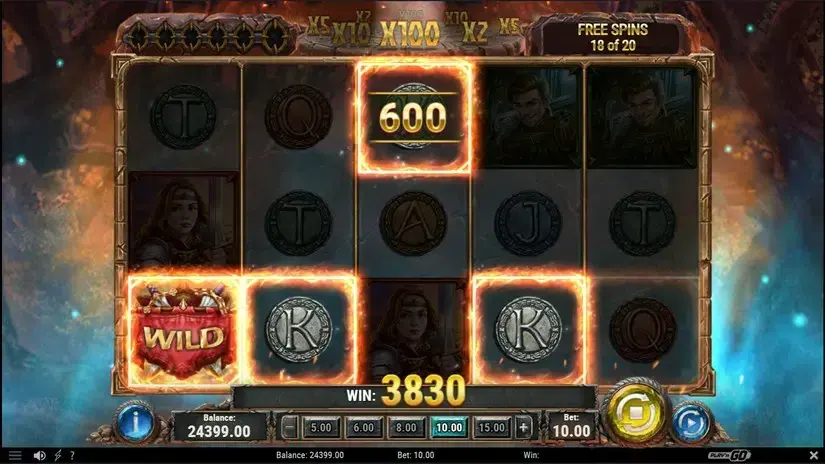 Diamonds of the Realm slot screenshot 7
