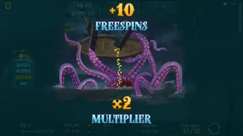 Kraken’s Hunger slot screenshot 5