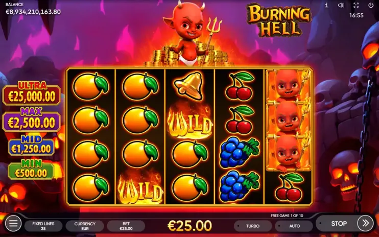 Burning Hell slot screenshot 6