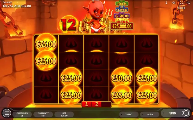 Burning Hell slot screenshot 8