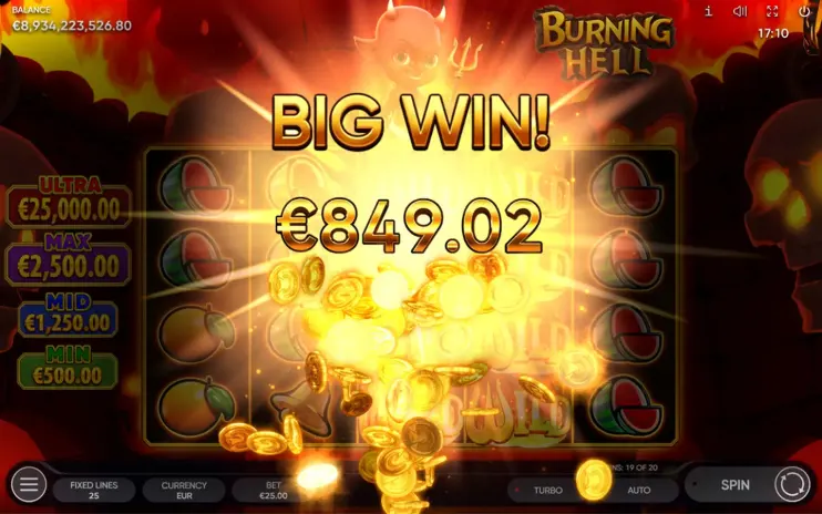 Burning Hell slot screenshot 9