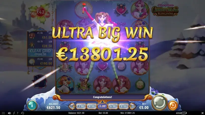Moon Princess Christmas Kingdom slot screenshot 8
